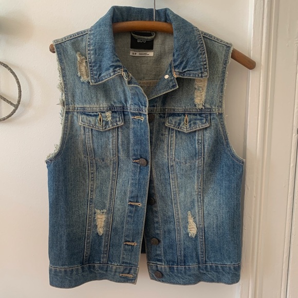BDG Denim Vest - Picture 1 of 5
